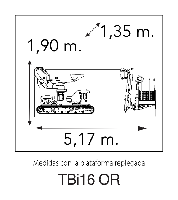 Universal Plataformas | Brazo telescópico bienergía 16m con orugas | https://universalplataformas.com/ | 2 Universal Plataformas | Brazo telescópico bienergía 16m con orugas | https://universalplataformas.com/ | 2
